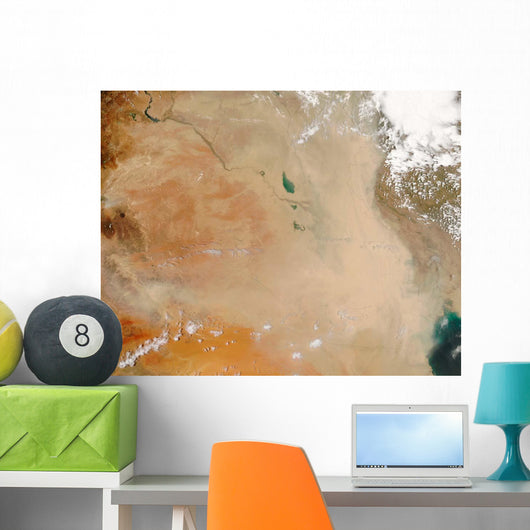 Dust Storm Middle East Wall Decal