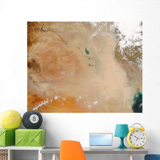 Dust Storm Middle East Wall Decal