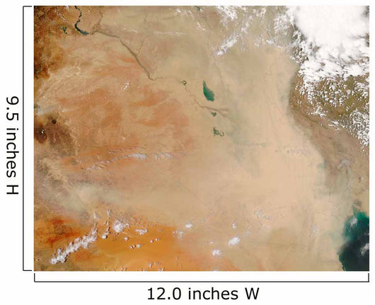 Dust Storm Middle East Wall Decal