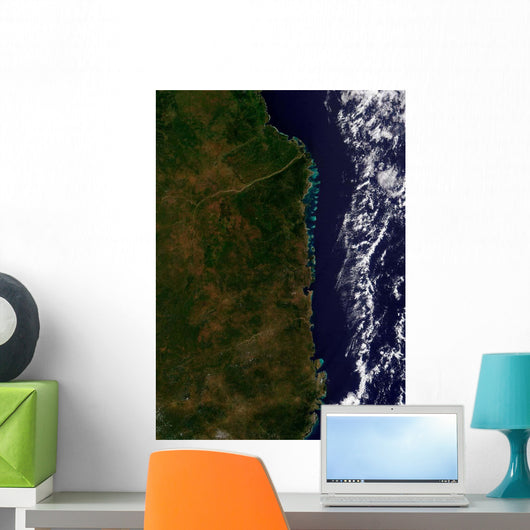 Mozambique Coast Wall Decal