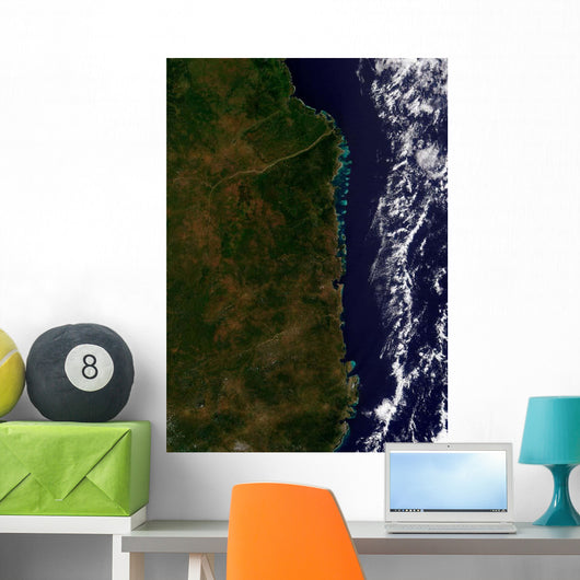 Mozambique Coast Wall Decal