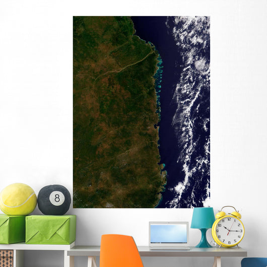 Mozambique Coast Wall Decal