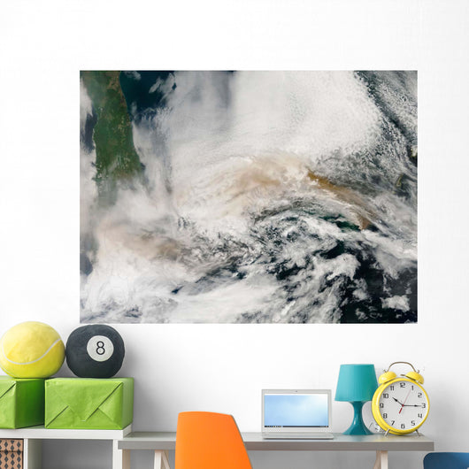 Volcanic Ash Plumes from Wall Decal
