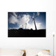 Wind Turbines Ascension Auxiliary Wall Decal Design 3