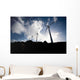 Wind Turbines Ascension Auxiliary Wall Decal Design 3