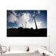 Wind Turbines Ascension Auxiliary Wall Decal Design 3