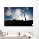 Wind Turbines Ascension Auxiliary Wall Decal Design 3