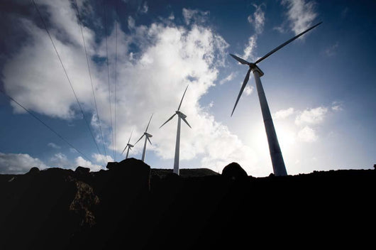 Wind Turbines Ascension Auxiliary Wall Decal Design 3