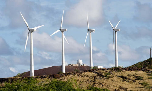 Wind Turbines Ascension Auxiliary Wall Decal Design 2