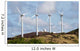 Wind Turbines Ascension Auxiliary Wall Decal Design 2