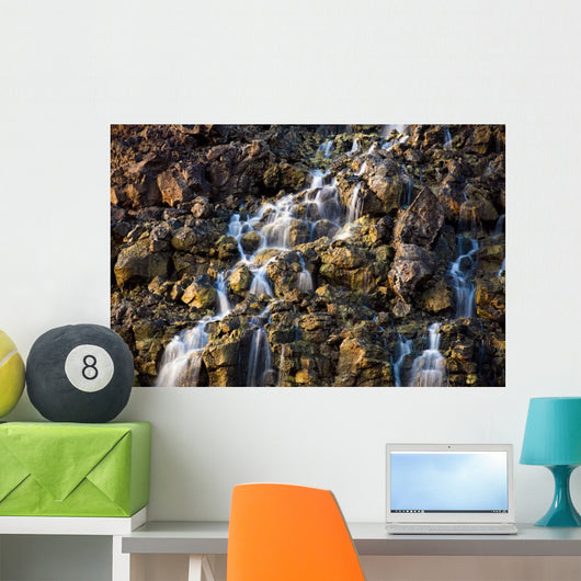 Brine Falls from Volcanic Wall Decal Design 2