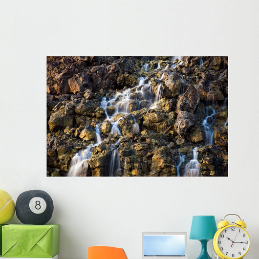 Brine Falls from Volcanic Wall Decal Design 2