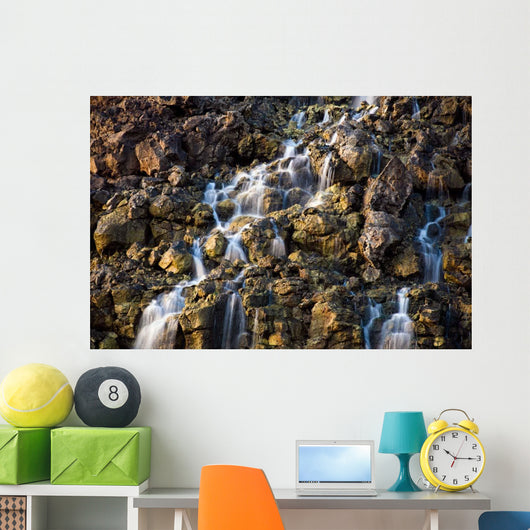 Brine Falls from Volcanic Wall Decal Design 2
