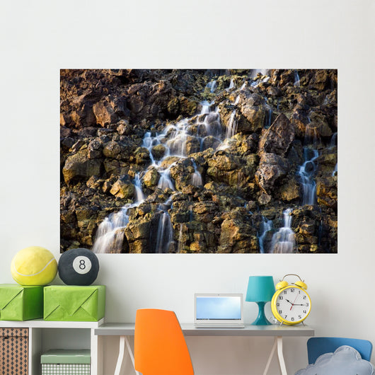 Brine Falls from Volcanic Wall Decal Design 2