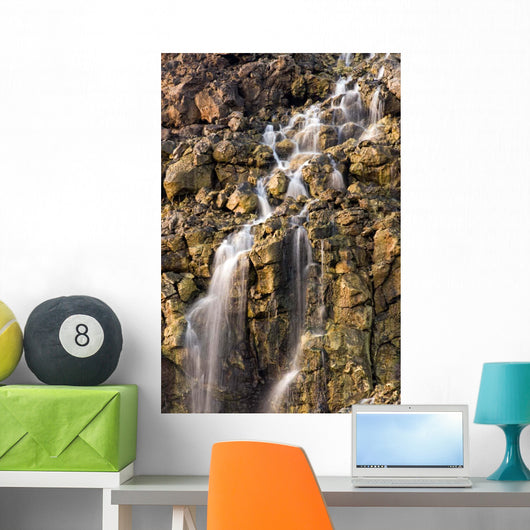 Brine Falls from Volcanic Wall Decal Design 1