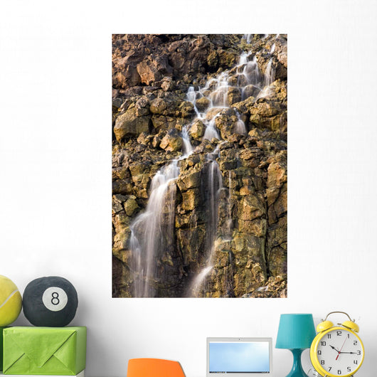 Brine Falls from Volcanic Wall Decal Design 1