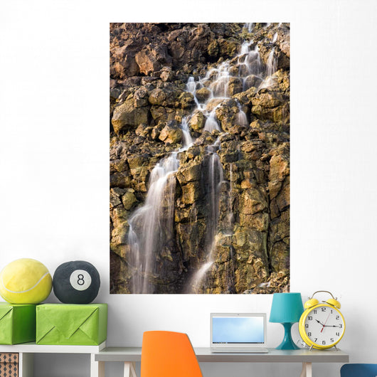 Brine Falls from Volcanic Wall Decal Design 1