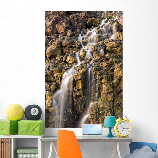 Brine Falls from Volcanic Wall Decal Design 1