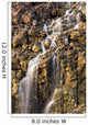 Brine Falls from Volcanic Wall Decal Design 1