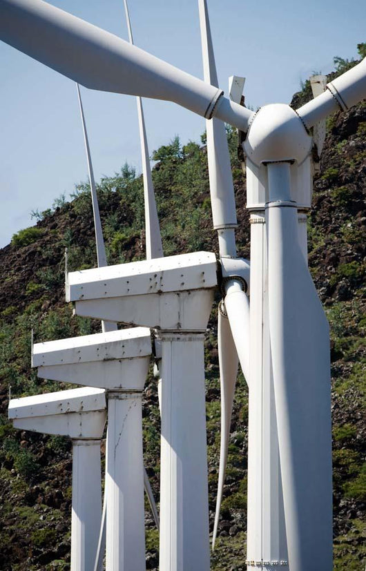 Wind Turbines Ascension Auxiliary Wall Decal Design 1