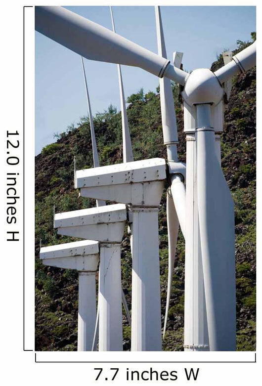 Wind Turbines Ascension Auxiliary Wall Decal Design 1