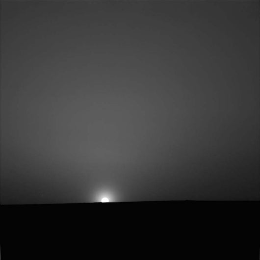 Sunrise Mars Wall Decal
