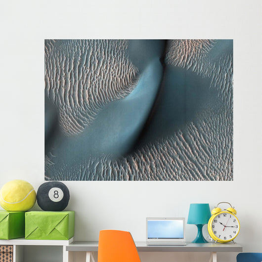 Two Classes Aeolian Bedforms Wall Decal