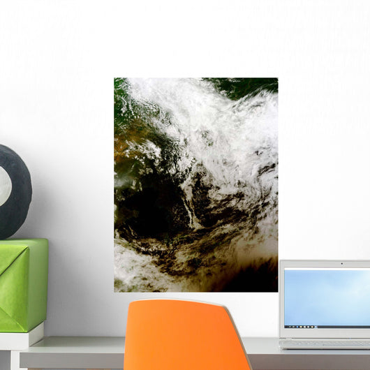Solar Eclipse over Southeast Wall Decal
