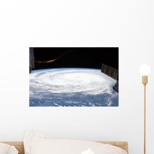 Hurricane Bill Atlantic Ocean Wall Decal Design 3