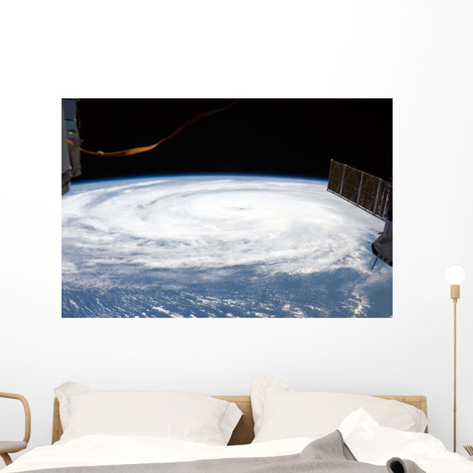 Hurricane Bill Atlantic Ocean Wall Decal Design 3