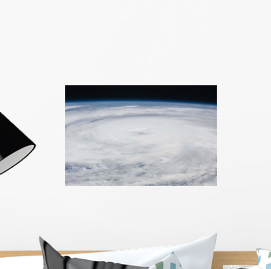 Hurricane Bill Atlantic Ocean Wall Decal Design 2