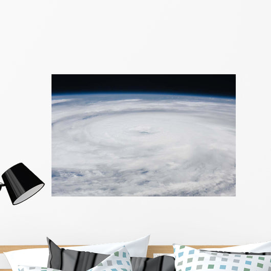 Hurricane Bill Atlantic Ocean Wall Decal Design 2