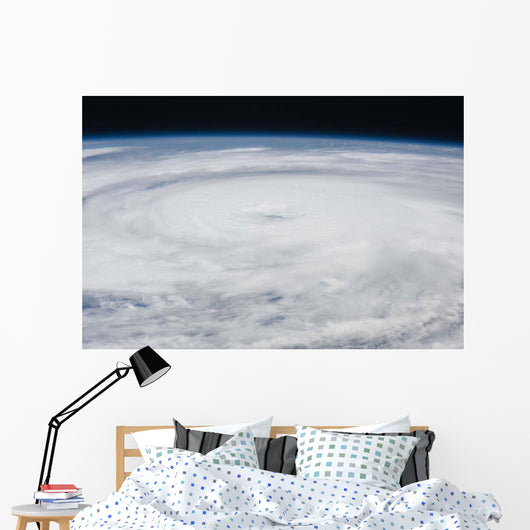 Hurricane Bill Atlantic Ocean Wall Decal Design 2