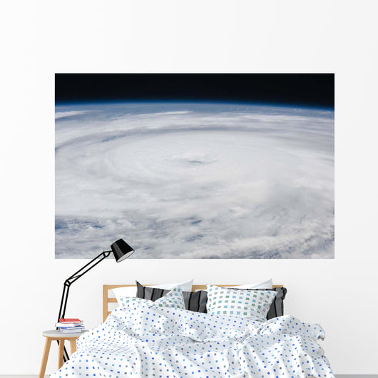 Hurricane Bill Atlantic Ocean Wall Decal Design 2
