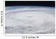 Hurricane Bill Atlantic Ocean Wall Decal Design 2