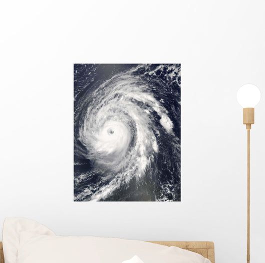 Hurricane Bill Atlantic Ocean Wall Decal Design 1