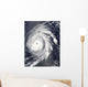 Hurricane Bill Atlantic Ocean Wall Decal Design 1