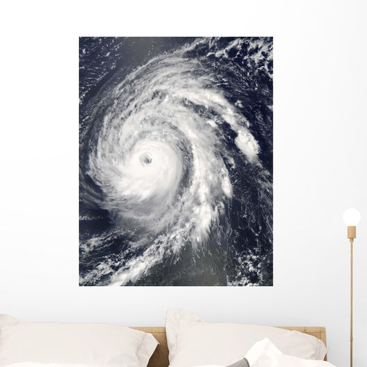 Hurricane Bill Atlantic Ocean Wall Decal Design 1