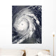 Hurricane Bill Atlantic Ocean Wall Decal Design 1