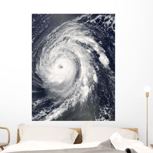 Hurricane Bill Atlantic Ocean Wall Decal Design 1