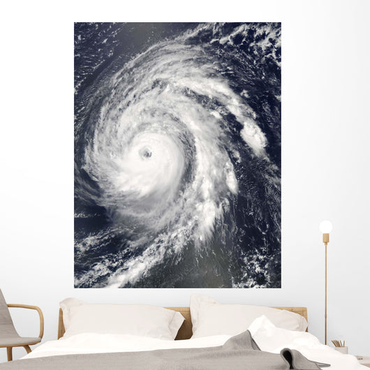 Hurricane Bill Atlantic Ocean Wall Decal Design 1