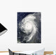 Hurricane Bill off Lesser Wall Decal