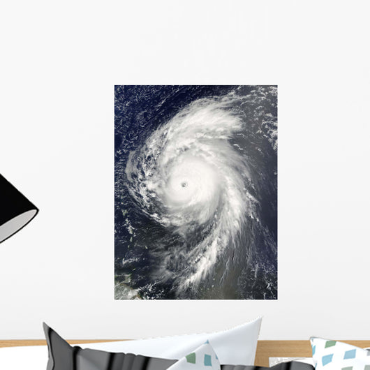 Hurricane Bill off Lesser Wall Decal