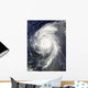 Hurricane Bill off Lesser Wall Decal