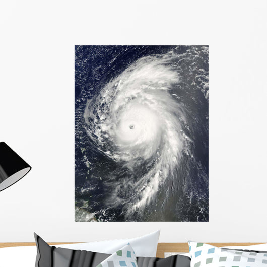 Hurricane Bill off Lesser Wall Decal