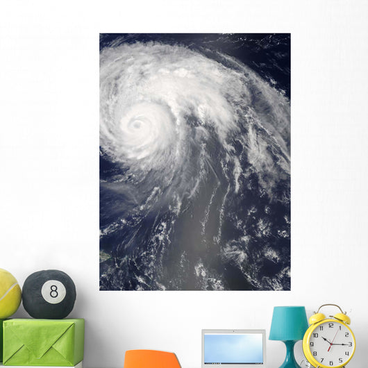 Hurricane Bill off Bermuda Wall Decal