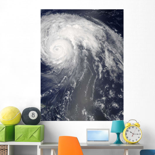 Hurricane Bill off Bermuda Wall Decal