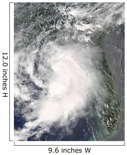 Tropical Storm Claudette Wall Decal
