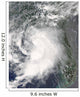Tropical Storm Claudette Wall Decal