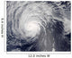 Hurricane Felicia Wall Decal